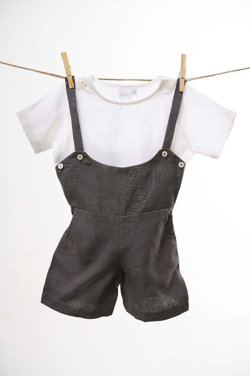 Dangree with Shirt for Boys - Chi Linen