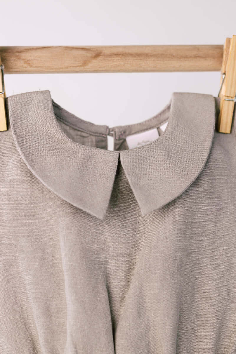 Bloom romper for girl - Chi Linen