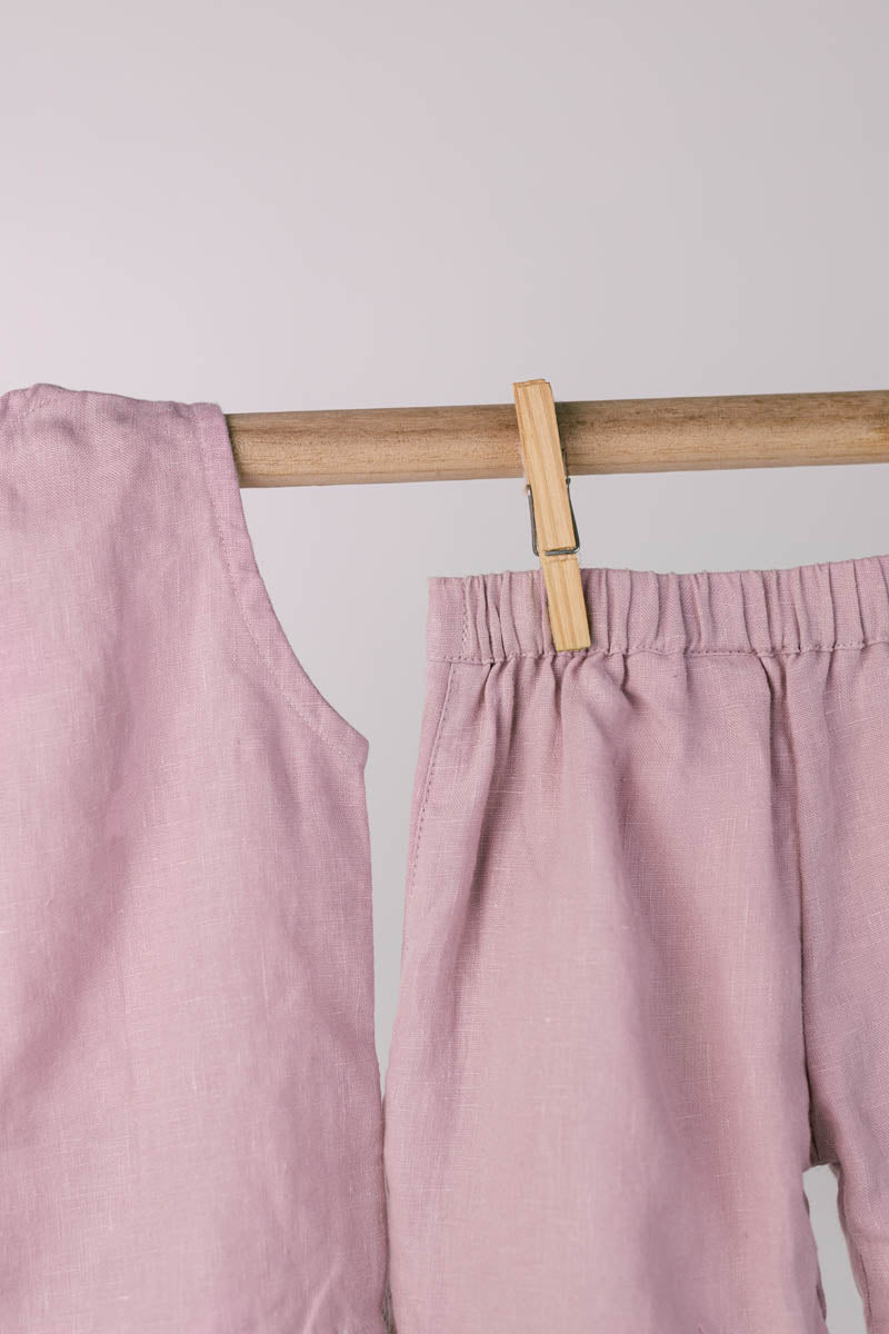 Princess-line Toddler co-ords Set - Chi Linen