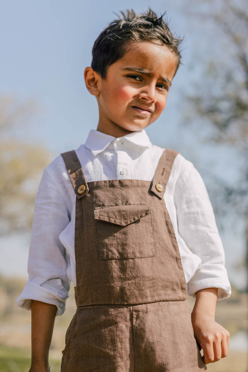 Dungaree for him - Chi Linen