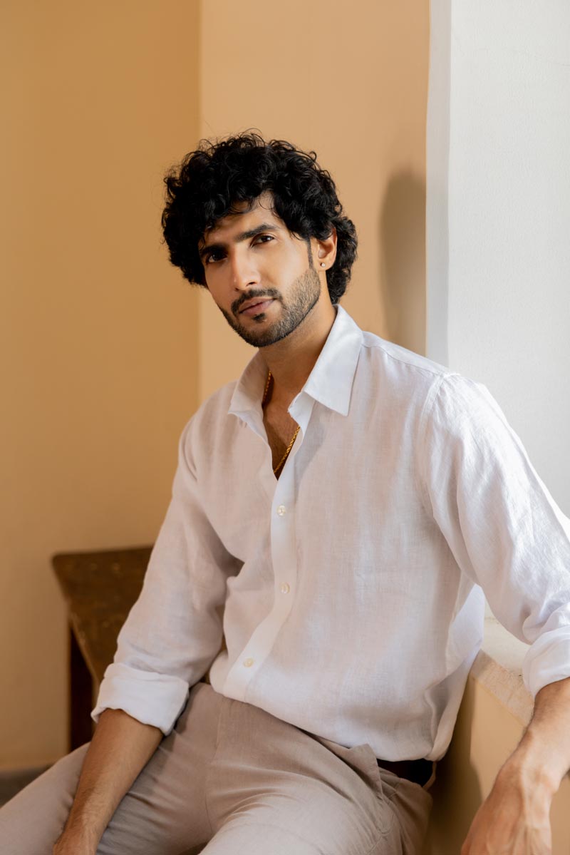 Classic Collar White Shirt