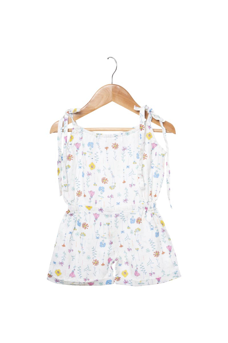 Printed Tie-Up Playsuit