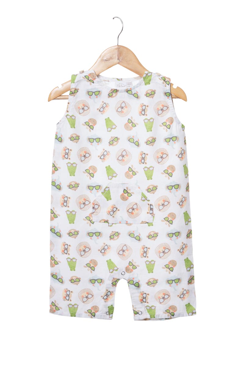 Printed Dangree Romper