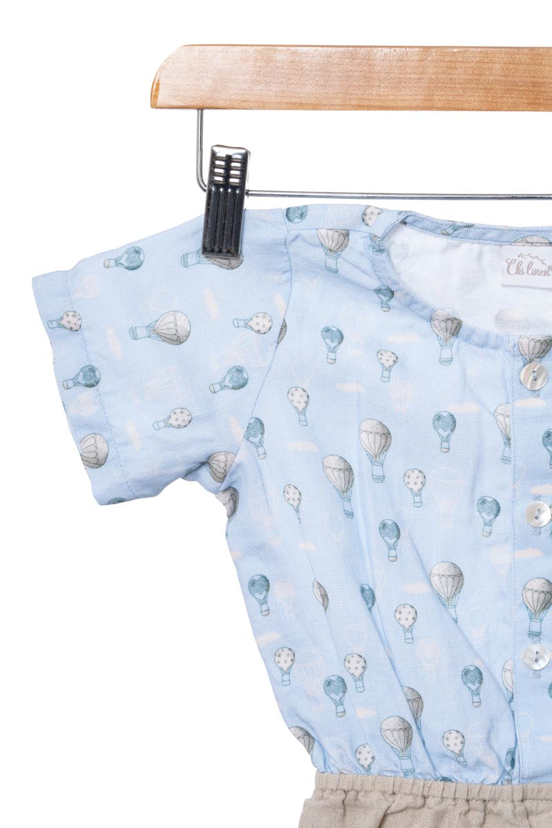 Printed Bloom Romper