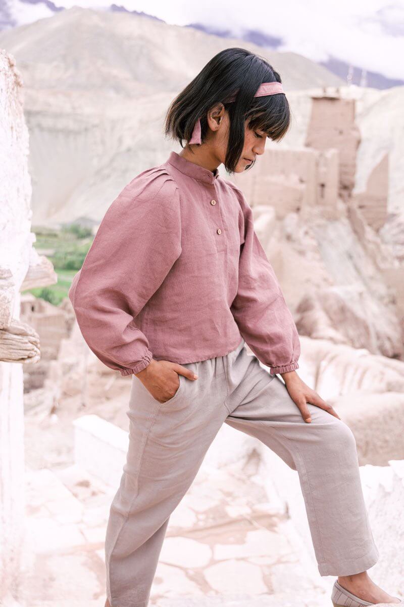 Drawstring trouser - Chi Linen