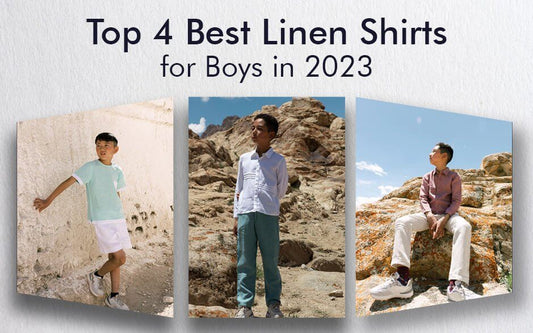 Linen Shirts for Boys 
