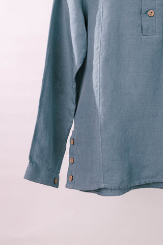 Front Dart Shirt - Chi Linen