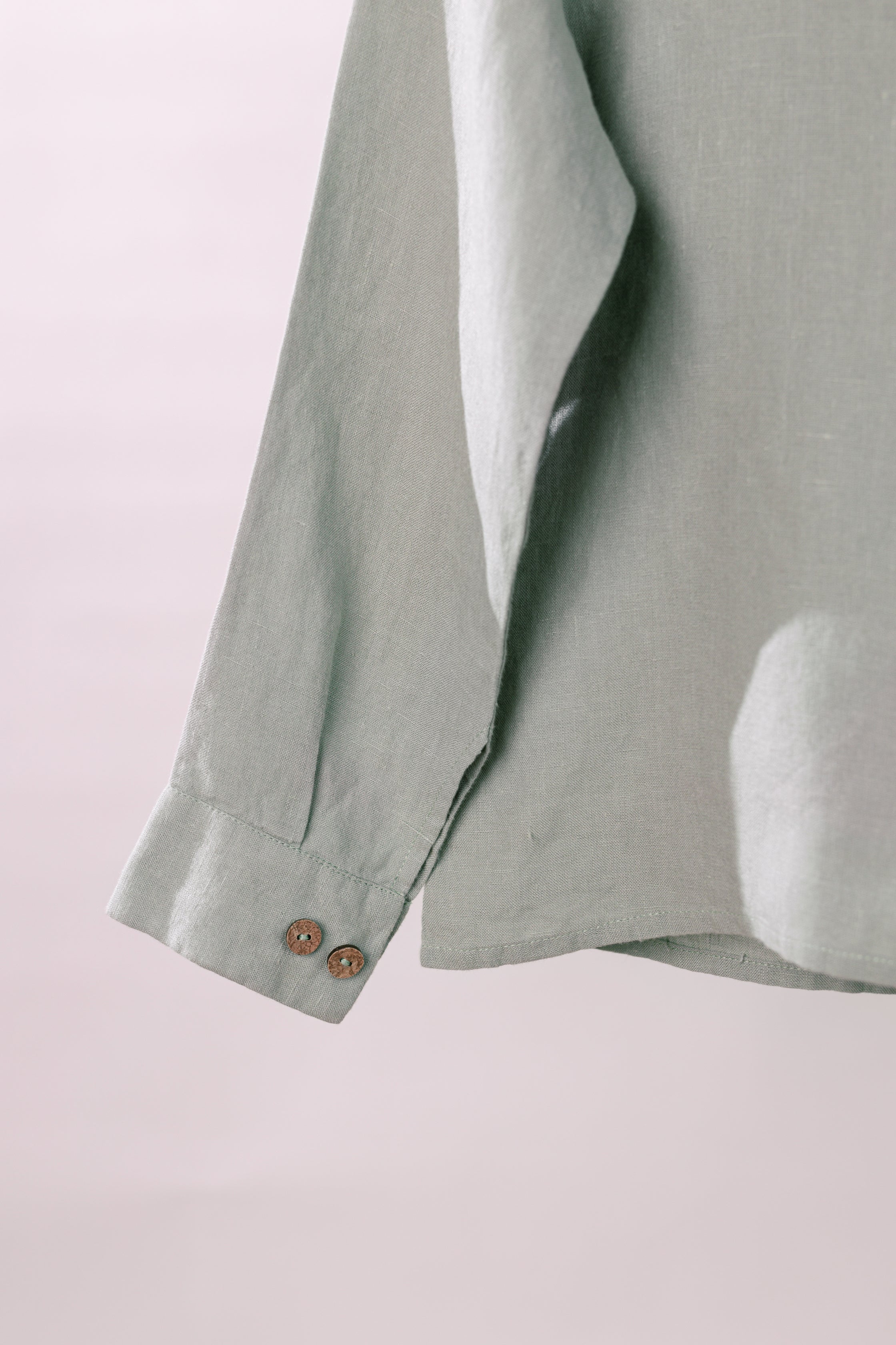 Chef Collar Shirt - Chi Linen