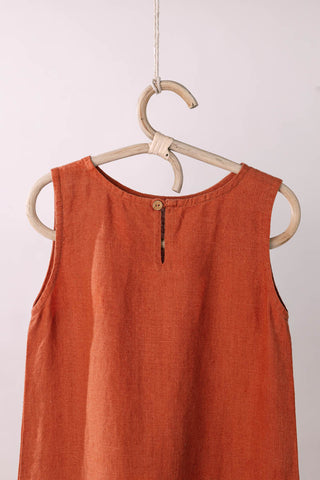 Ruffle Bottom Frock - Chi Linen