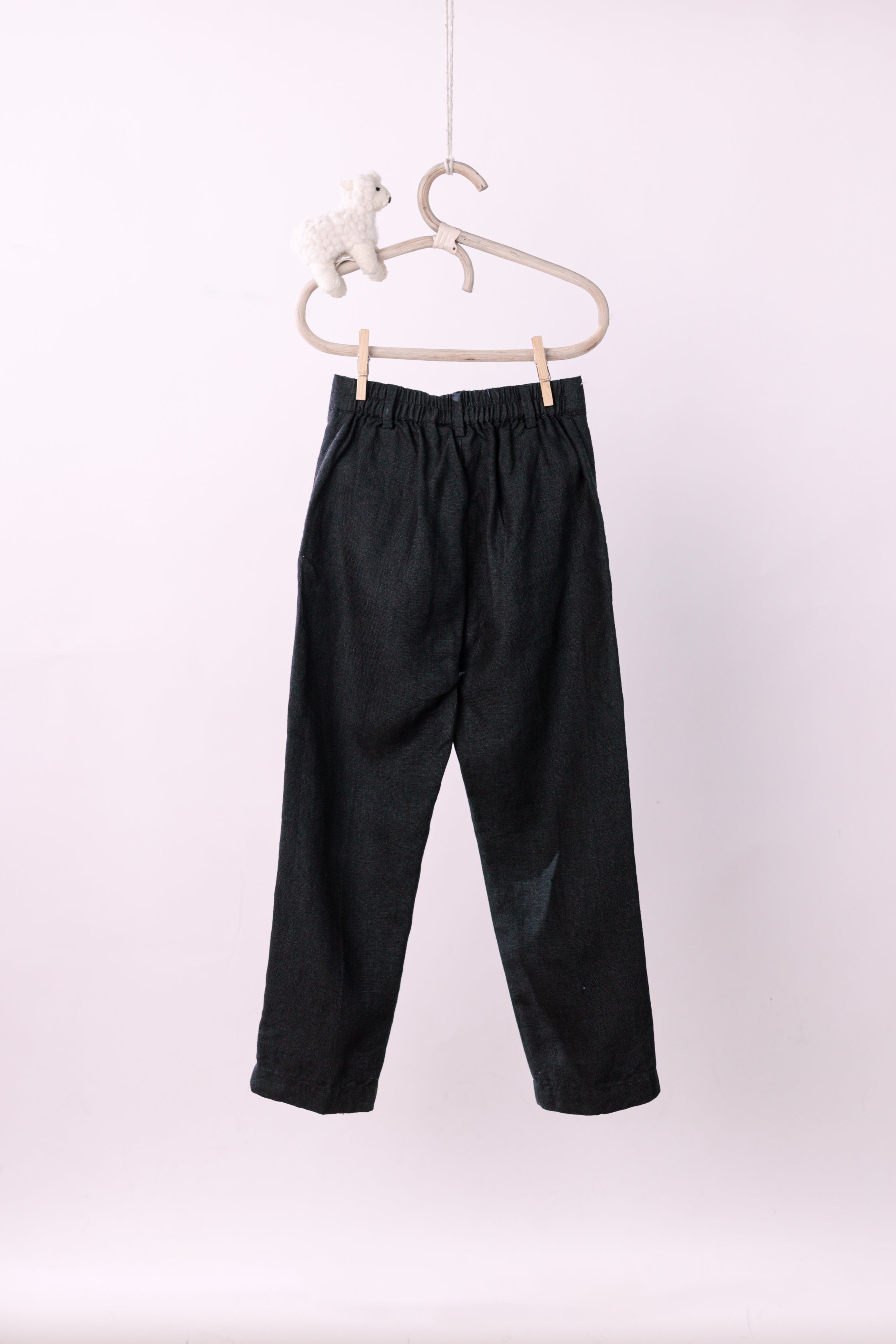 Bone Pocket Trouser - Chi Linen