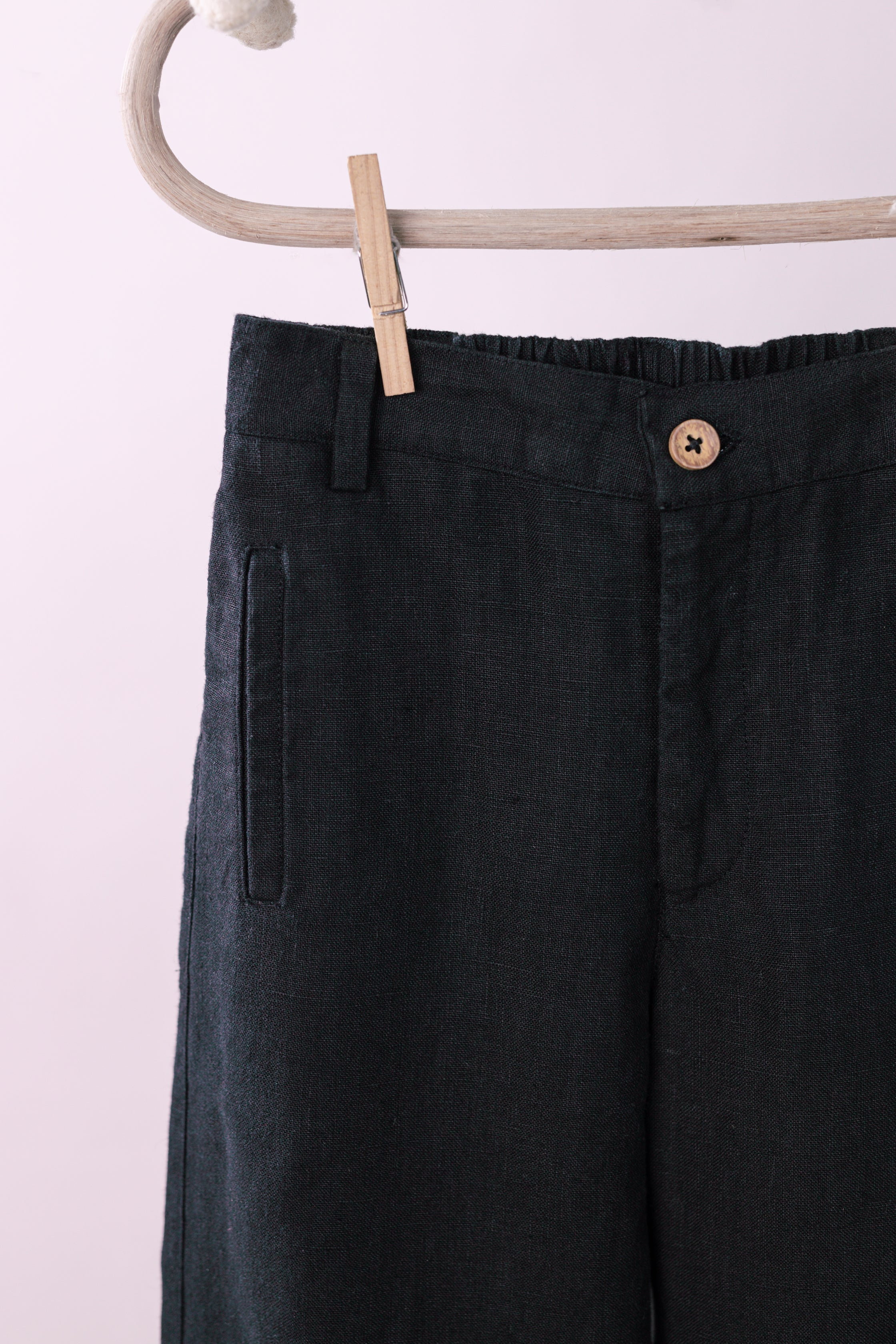 Bone Pocket Trouser - Chi Linen