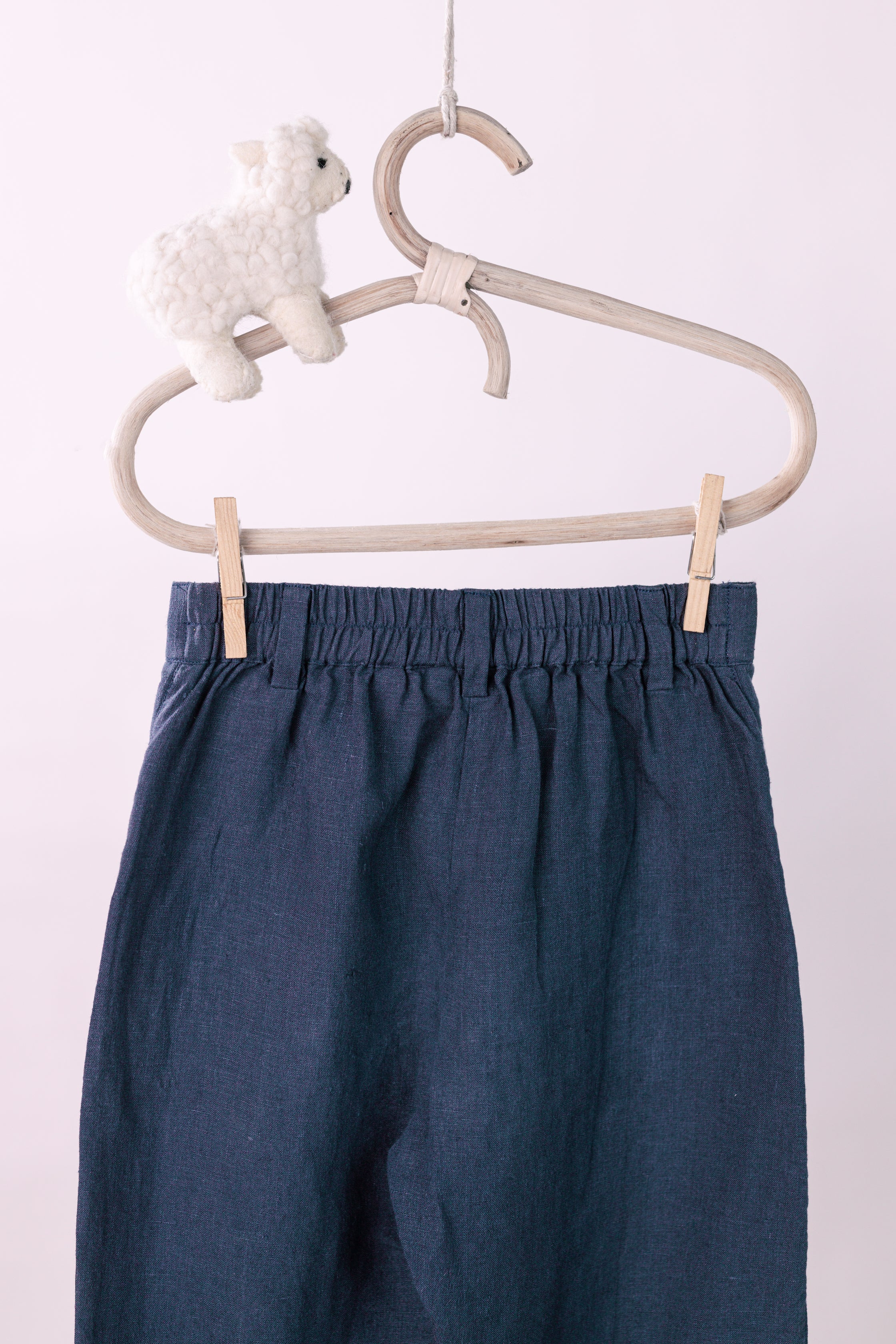 Bone Pocket Trouser - Chi Linen