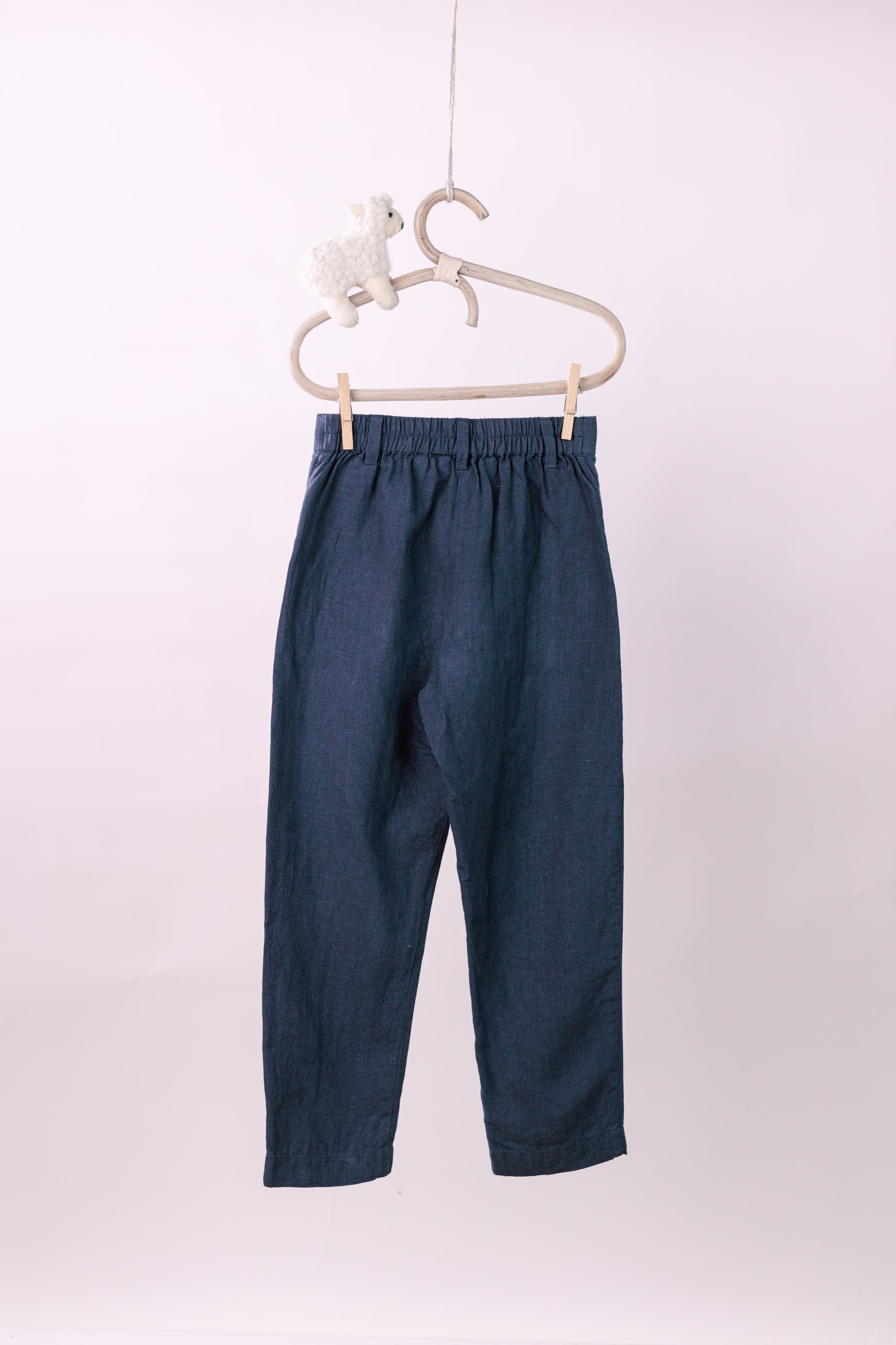 Bone Pocket Trouser - Chi Linen
