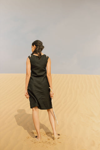 Double Strap Dress - Chi Linen