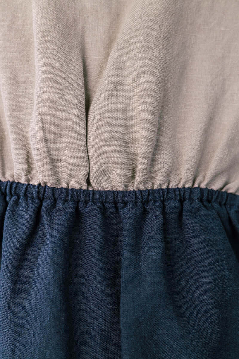 Bloom romper for girl - Chi Linen