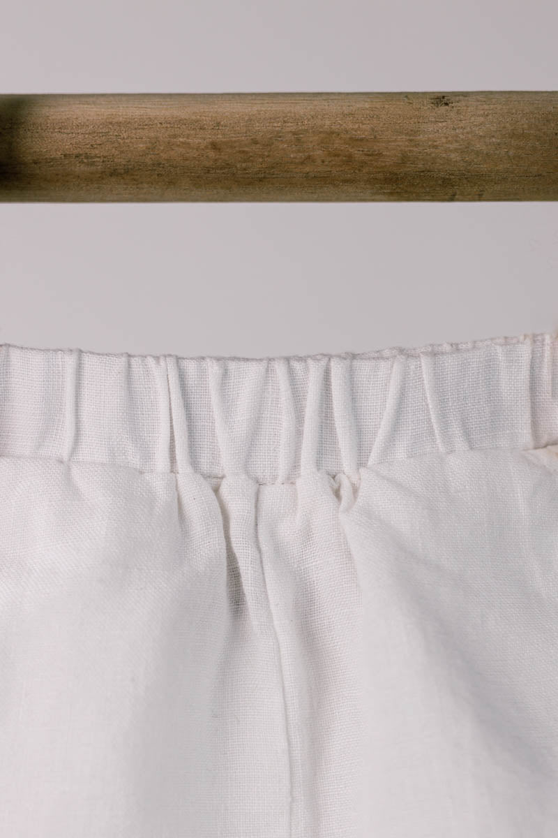 Tie up shoulder co-ords - Chi Linen