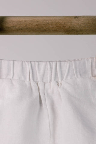 Tie up shoulder co-ords - Chi Linen