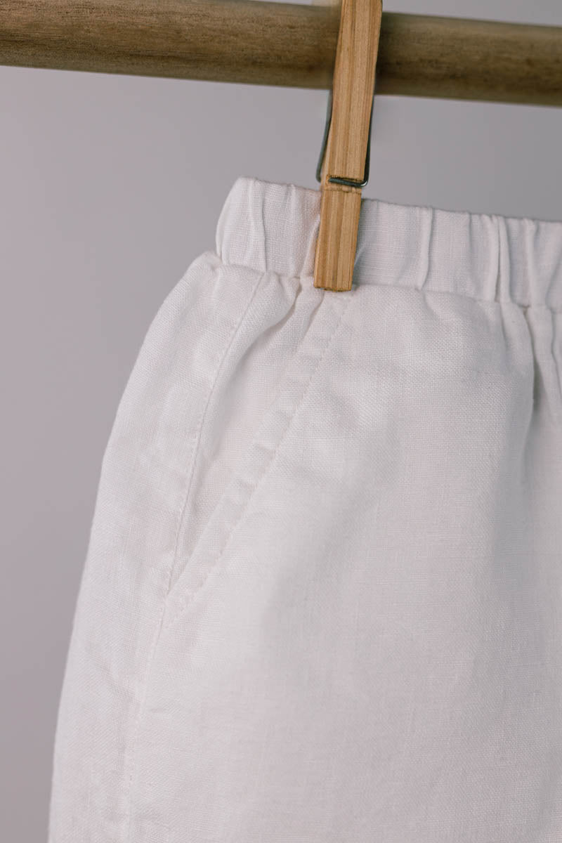 Tie up shoulder co-ords - Chi Linen