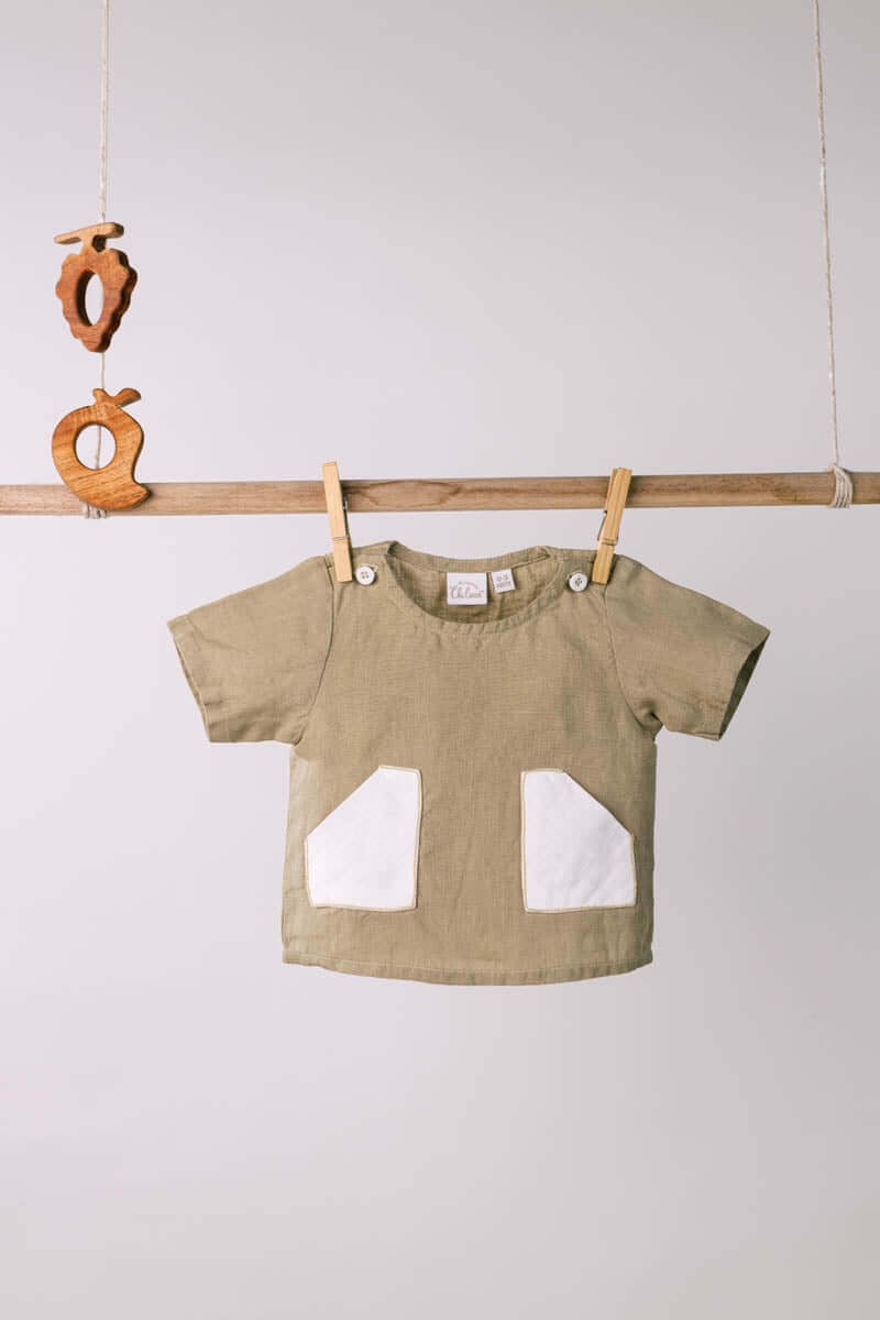 2 Pocket Shirt Set - Chi Linen