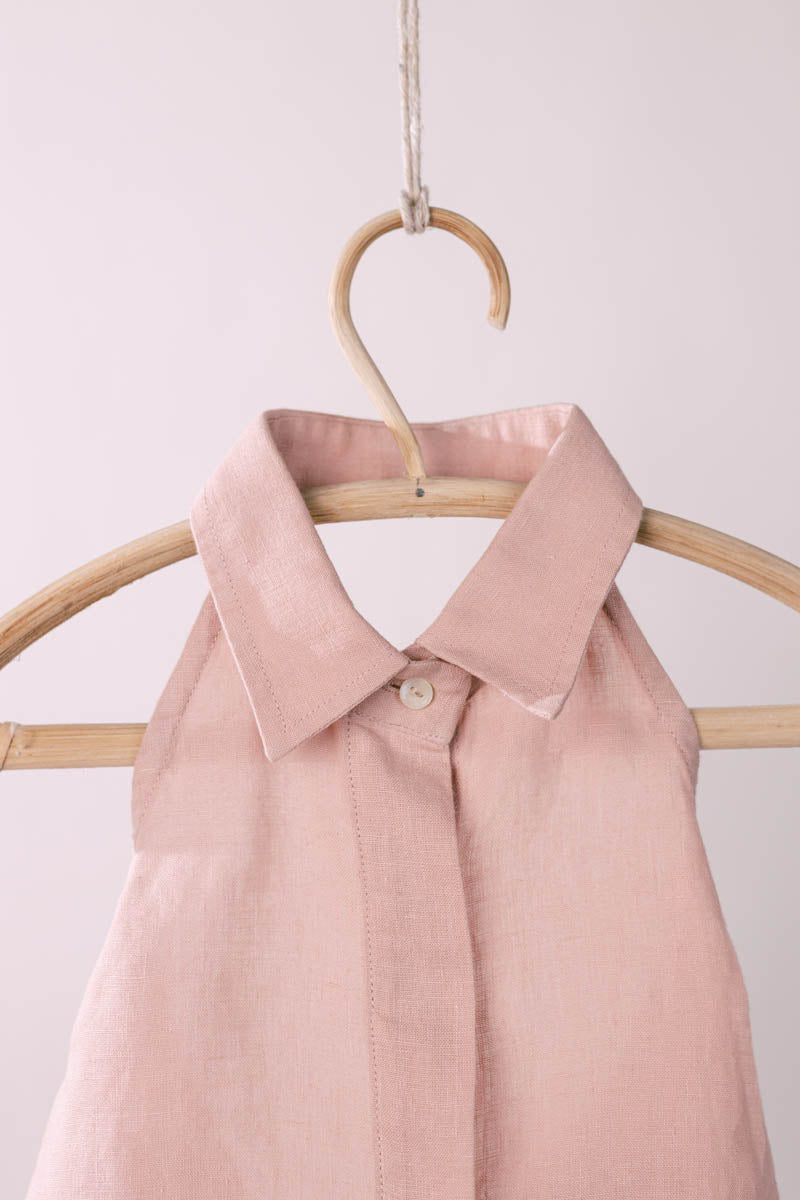 Halter Neck Top - Chi Linen