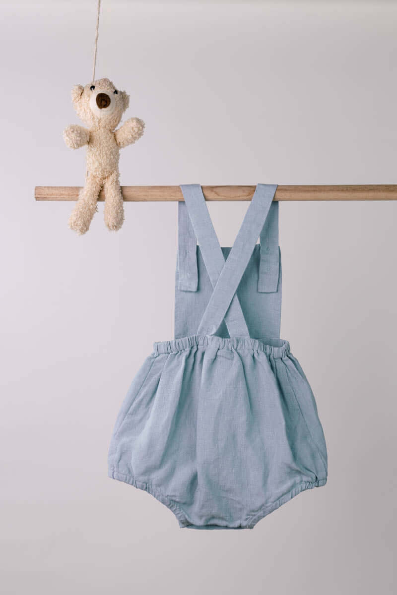 All Over Baby Romper - Chi Linen