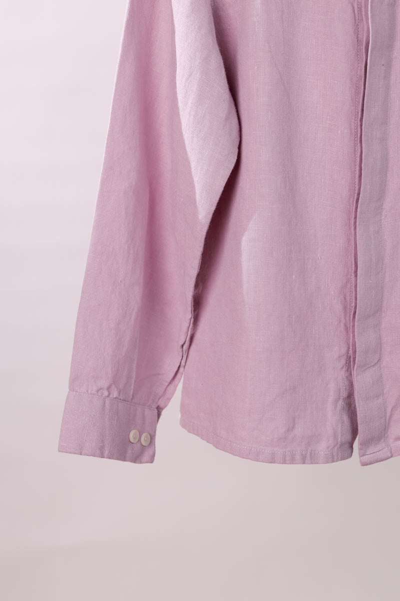 Horizontal Dart Shirt - Chi Linen