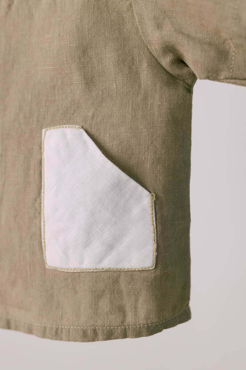 2 Pocket Shirt Set - Chi Linen