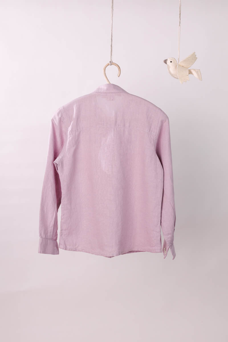 Horizontal Dart Shirt - Chi Linen