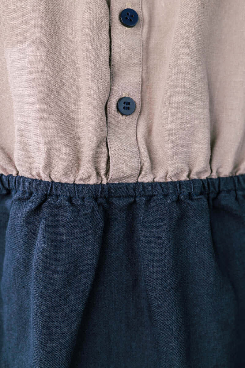 Bloom romper for Boy - Chi Linen