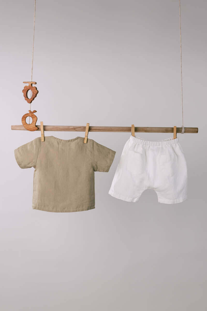 2 Pocket Shirt Set - Chi Linen