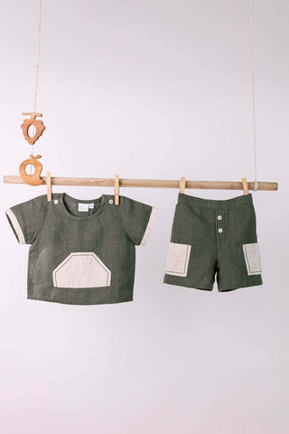 2 Pocket shorts set for kids