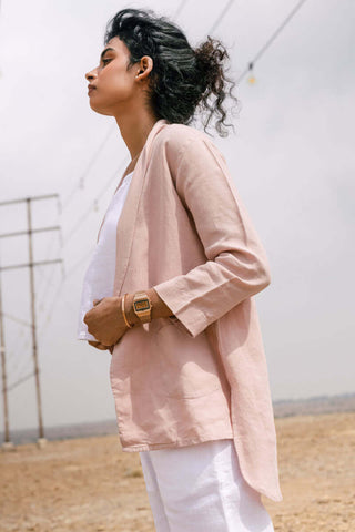 linen Cardigan 3 piece set - Chi Linen
