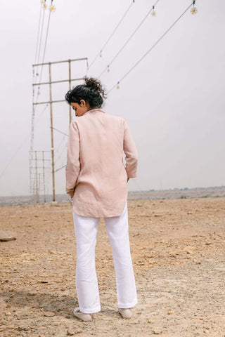linen Cardigan 3 piece set - Chi Linen
