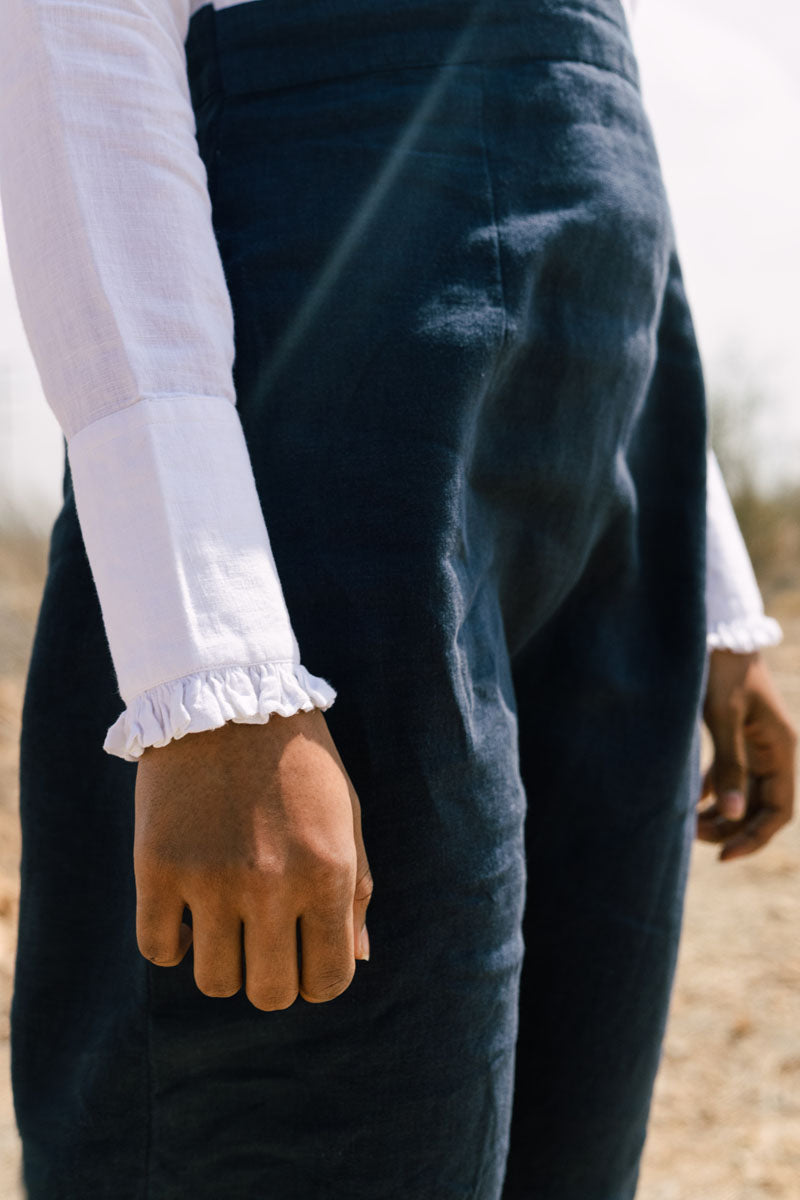 Semi-formal shirt Dress - Chi Linen