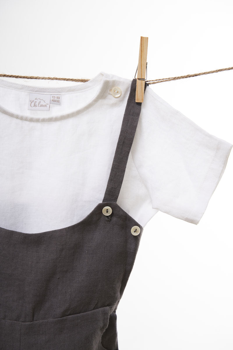 Dangree with Shirt for Boys - Chi Linen