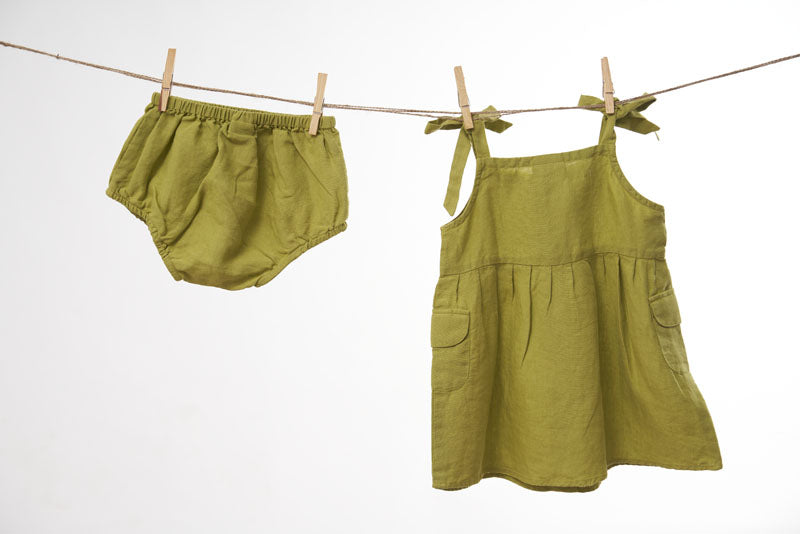 Flap Pocket Frock - Chi Linen