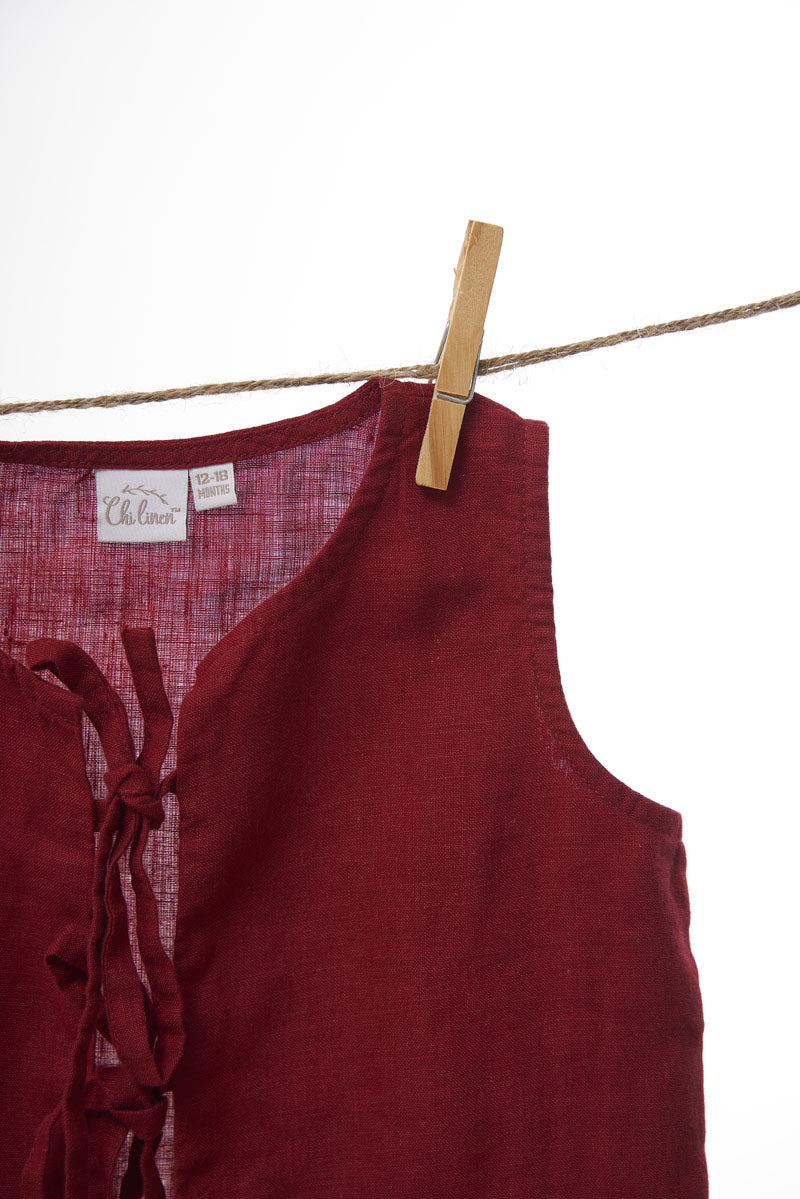 Front Opening Jhablas Set - Chi Linen