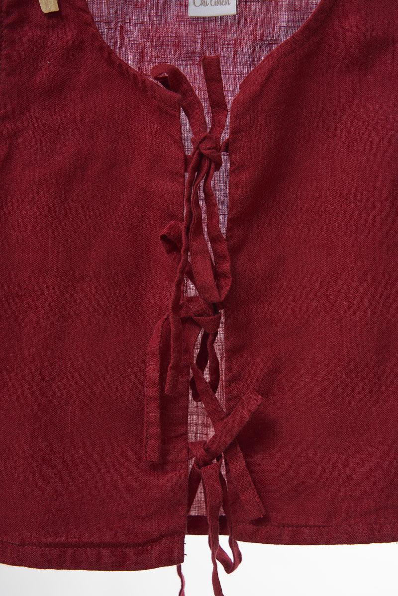 Front Opening Jhablas Set - Chi Linen