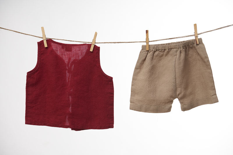 Front Opening Jhablas Set - Chi Linen