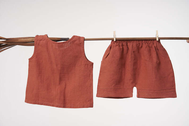 Pintucks Detailed Set - Chi Linen