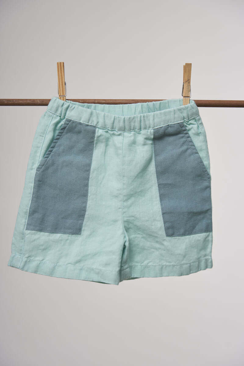 Patch Pocket Top & Bottom Set - Chi Linen