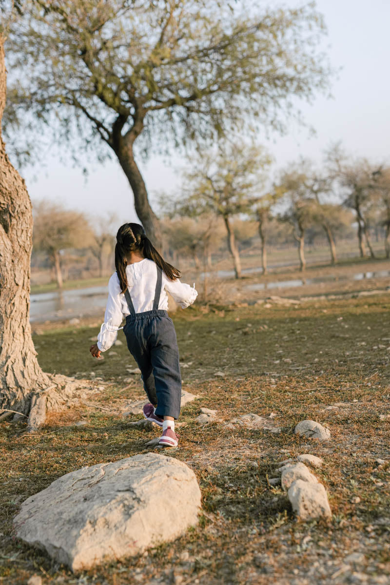 Dungaree For Her - Chi Linen