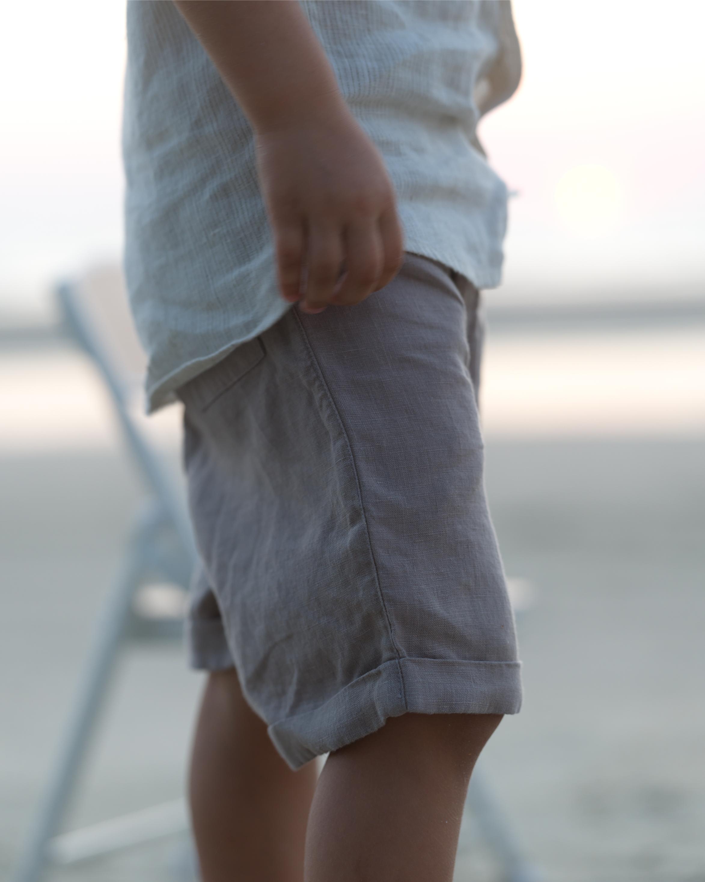 Boys Basic Shorts Almond Beige