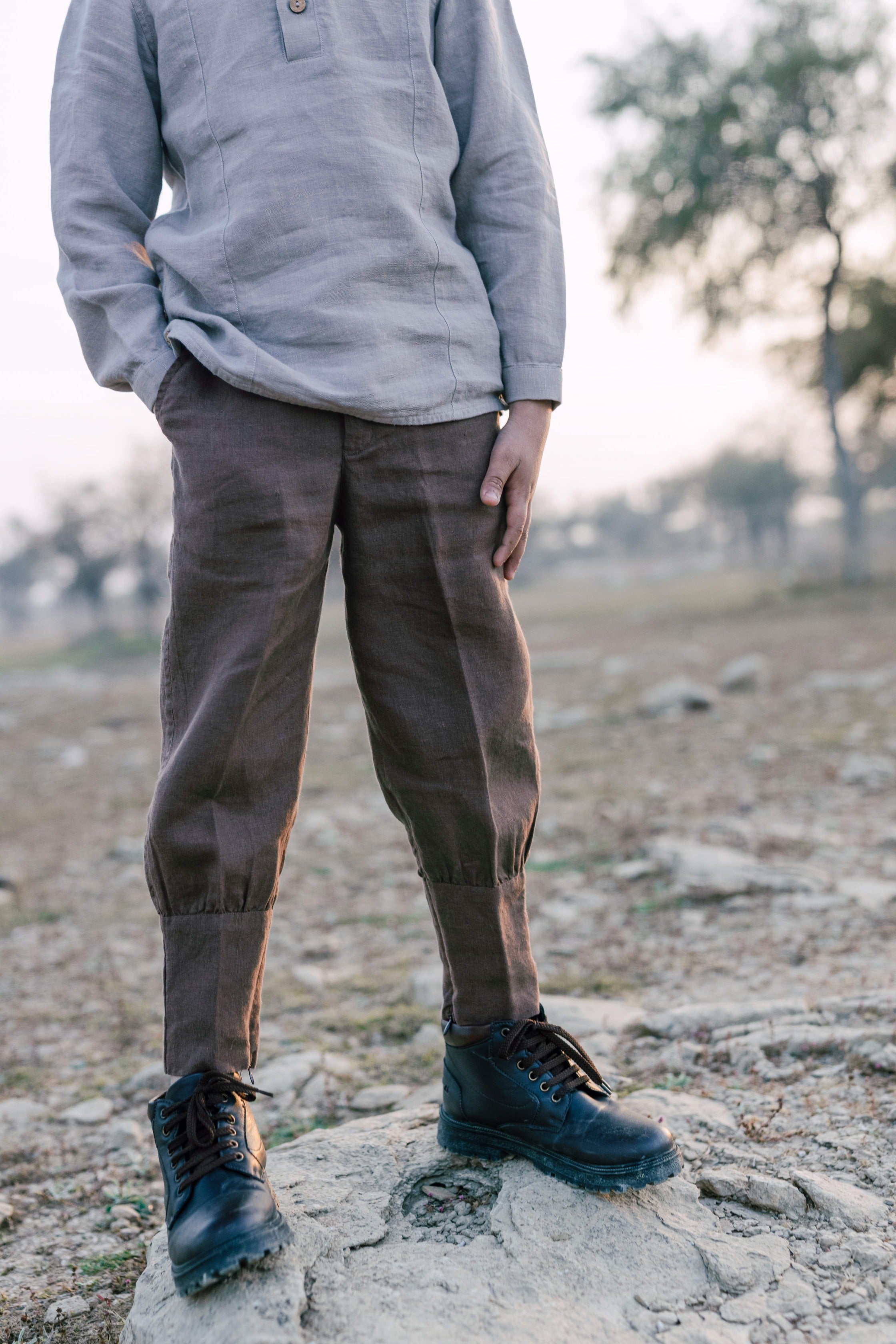 Boho Trouser - Chi Linen