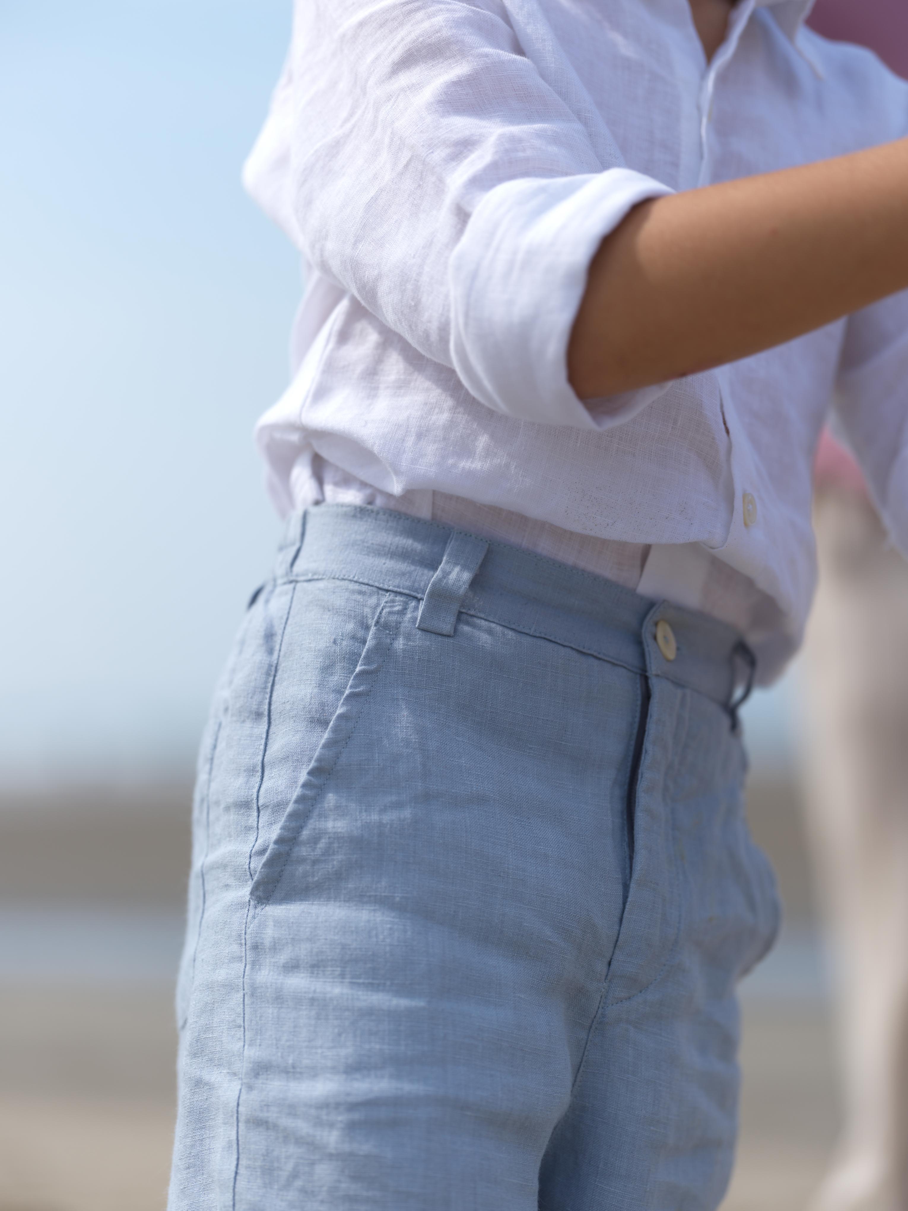 Boys Trousers Pacific Blue