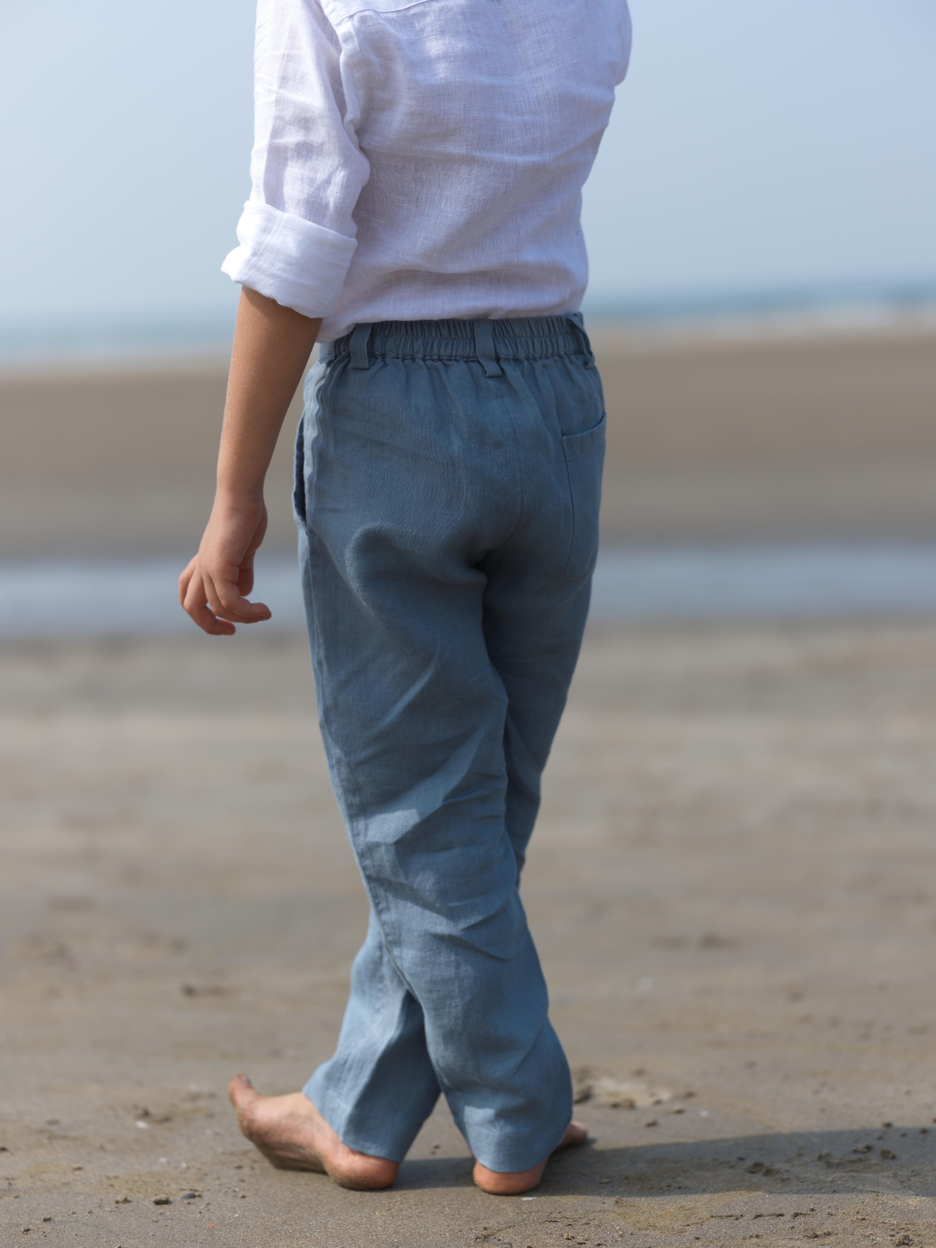 Boys Trousers Airforce Blue