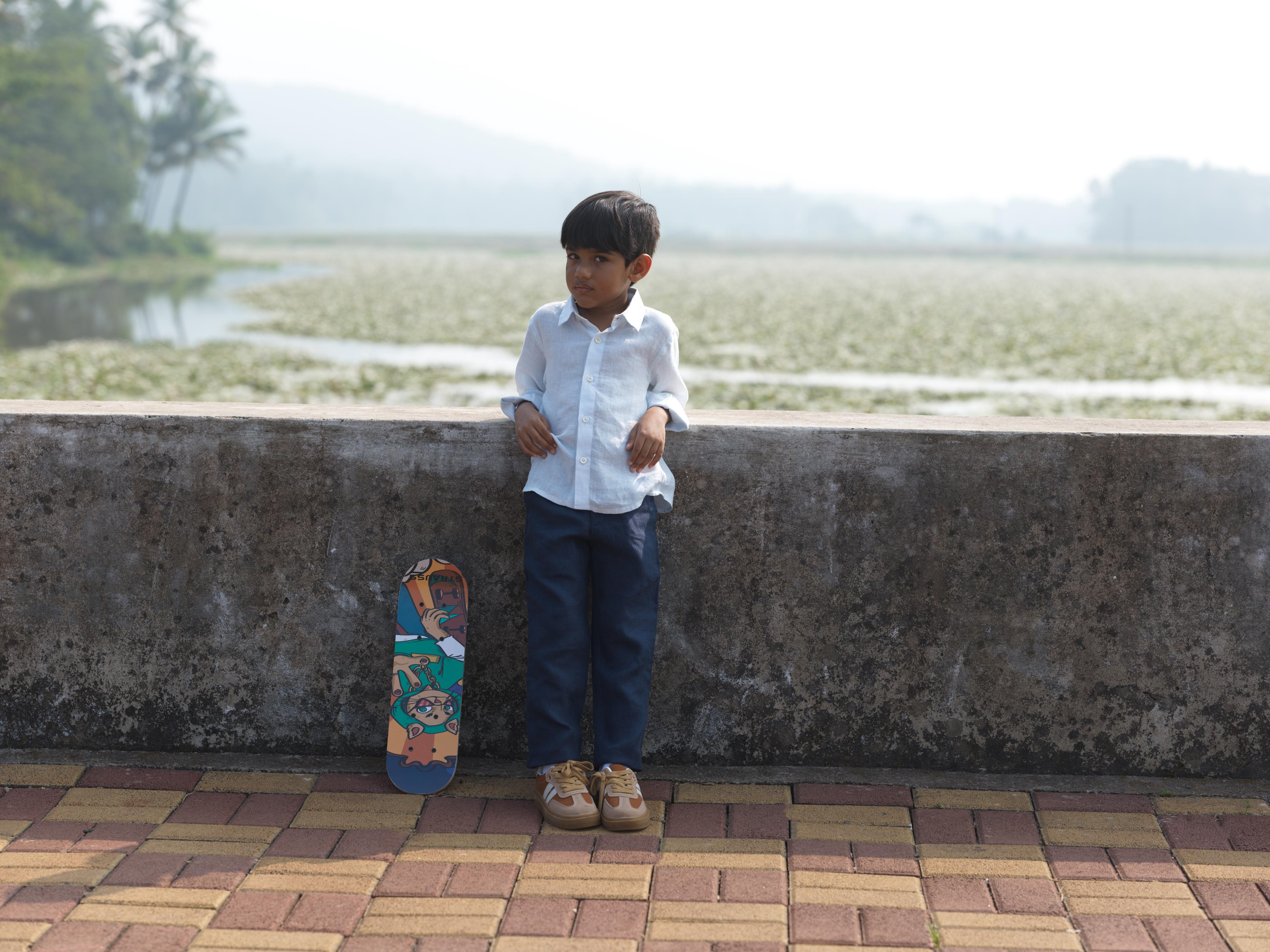 Boys Trousers Navy Blue