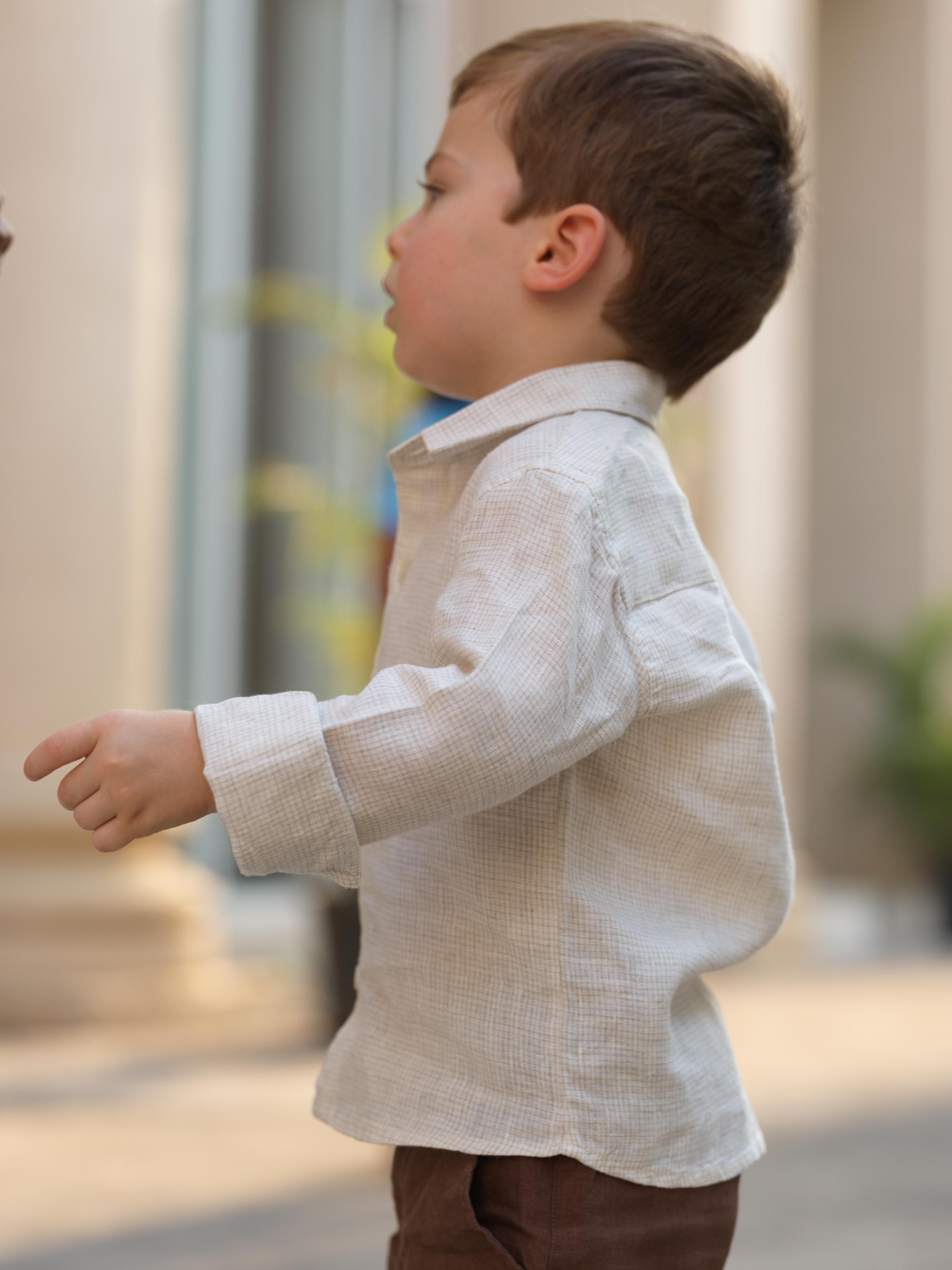 Boys Trousers Walnut