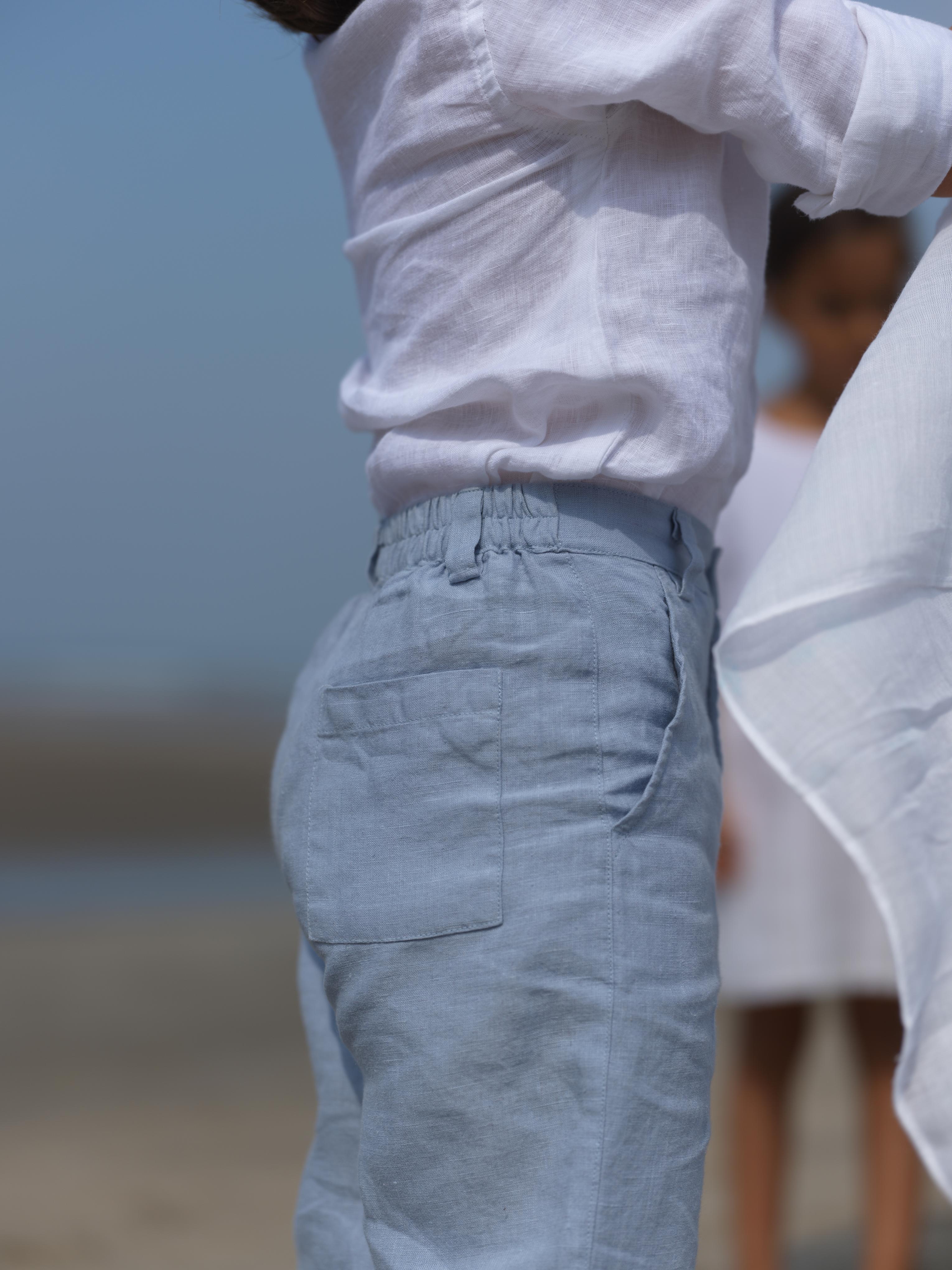 Boys Trousers Pacific Blue