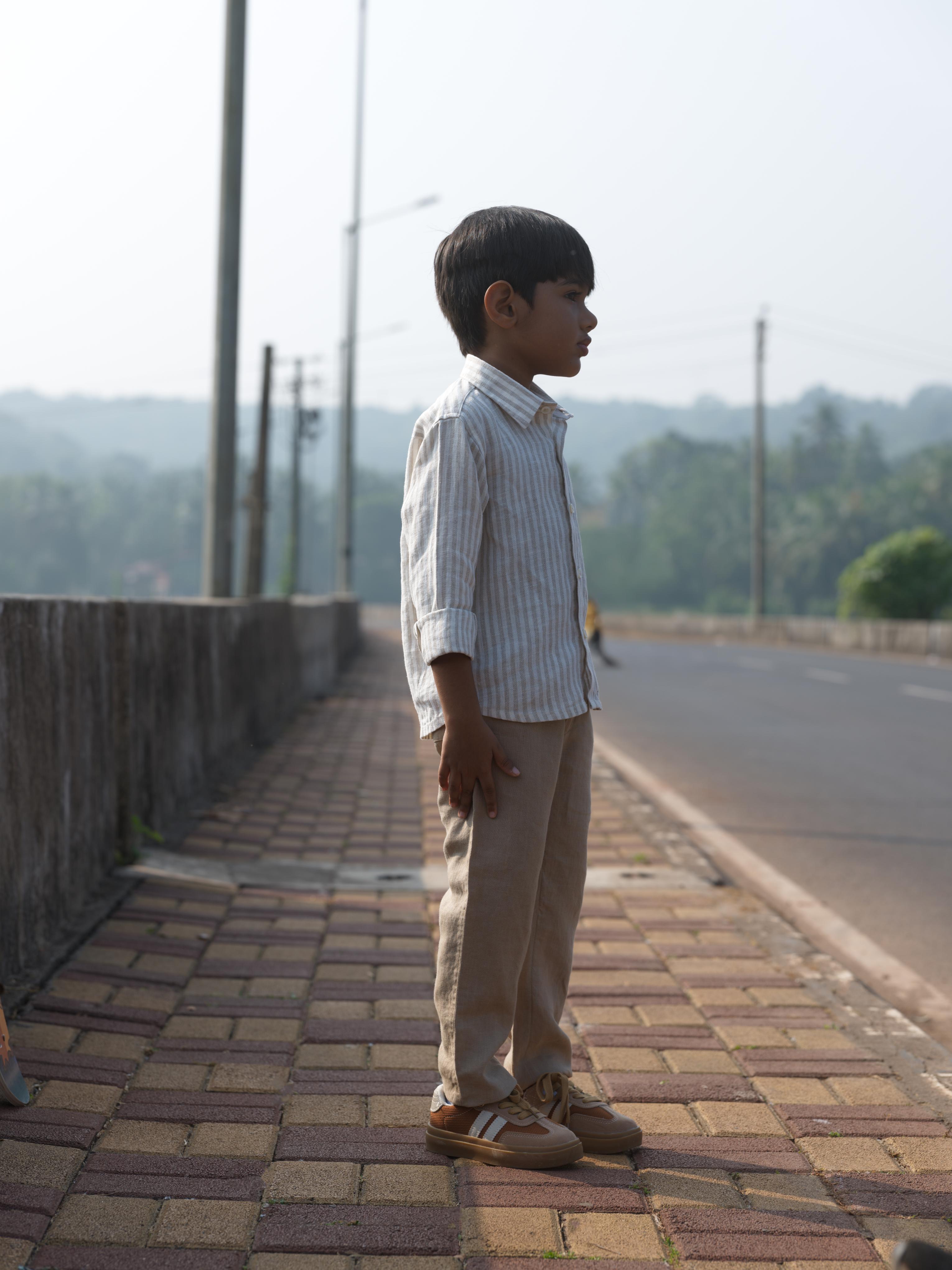 Boys Trousers Desert Sand